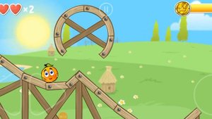 Как получить шарик персик в игре Red ball 4?