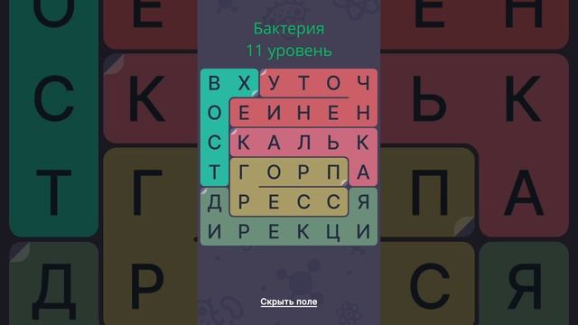 Филворды: игра в слова из букв. Филворды эволюция. Бакт