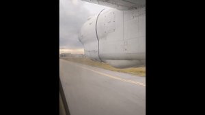 Ан -24 приземление, звук 🔊)