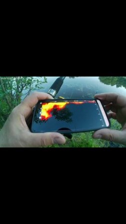 Поиск рыбы эхолотом.