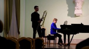 Ф. Гидаш "Рапсодия для бас-тромбона и фортепиано"