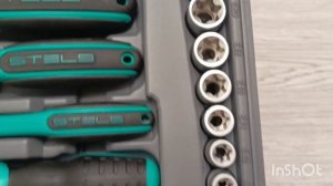 Обзор инструмента Stels 216 предметов