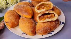 ТВОРОГ и ЯБЛОКО = Пирожки по забытом рецепту из 60-х! 
как у прабабушки — быстро и вкусно !!!