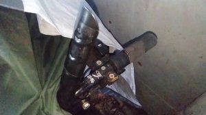 Фиксация ручек снегоуборщика