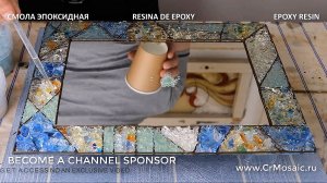 ЗЕРКАЛО УКРАШЕННОЕ ЭРКЛЕЗАМИ / СВОИМИ РУКАМИ