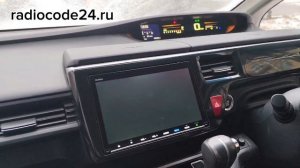 Код магнитолы Honda Stepwgn. Как самостоятельно разблокировать магнитолу Gathers на Хонда Степвагон