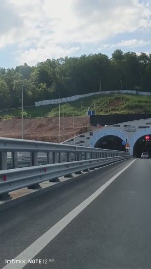 Первая платная дорога в Уфе