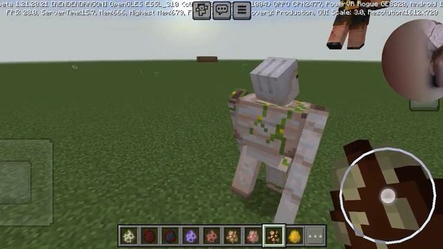 Голем Против Всех Мобов Майнкрафта. Minecraft bedrock beta. смотреть онлайн
