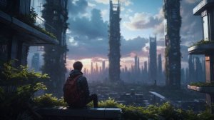 Nomura  Relaxing Ambient Cyberpunk Music for Sunset Reflections and Mental Clarity