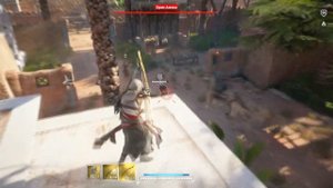 Коснемся боевой системы Assassin's creed origins.