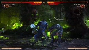 Mortal Kombat 1 мега мощное комбо за саб зиро