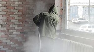 Пескоструйная очистка кирпича под ЛОФТ