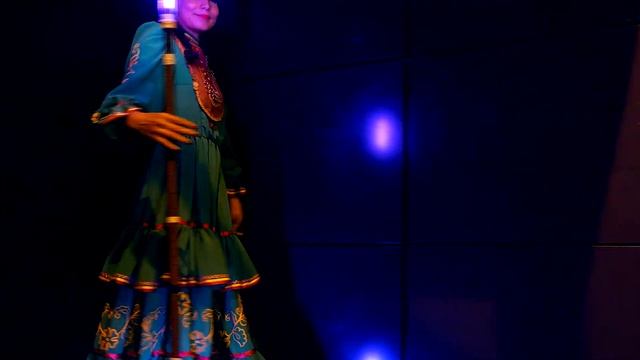 "У ручья" Башкирский световой танец смотреть онлайн