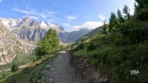 Виртуальная прогулка Видео для тренажеров Трасса Монблан