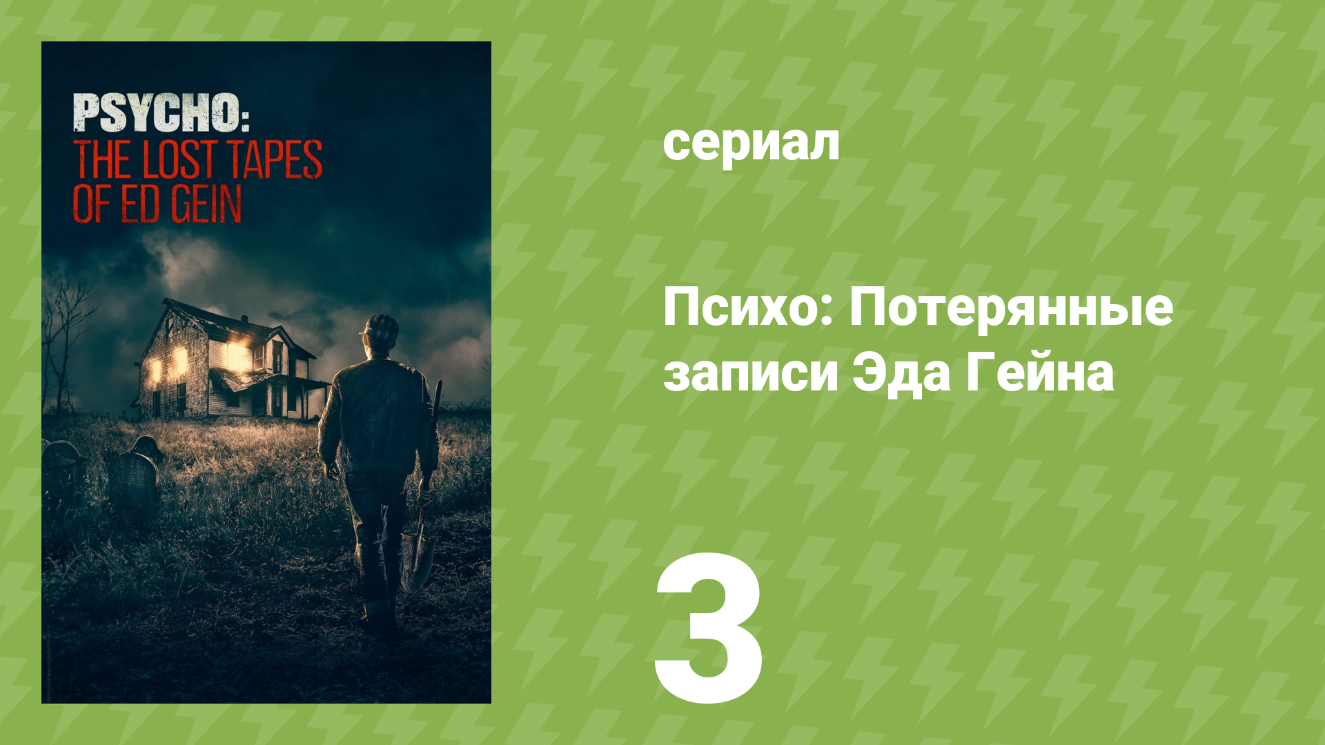 Психо: Потерянные записи Эда Гейна 3 серия (документальный сериал, 2023)