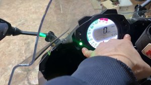 Kawasaki Zx10r 2008-2010г настройка приборной панели. Настройка ?