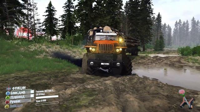 Spintires  MudRunner  Прохождение ▶«Дамба» ➤  🔥 # 217 смотреть онлайн