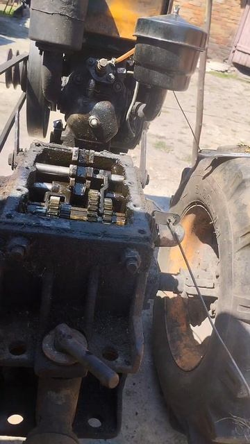 Коробка передач тяжёлого мотоблока 🤯 смотреть онлайн