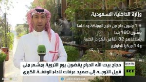 الحجاج يقضون يوم التروية بمشعر منى