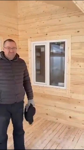 Отзыв на баню из бруса, Хвойное смотреть онлайн