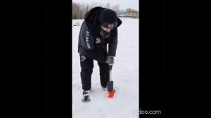 Установка шведских ножей MORA ICE SPIRALEN на китайский пласт