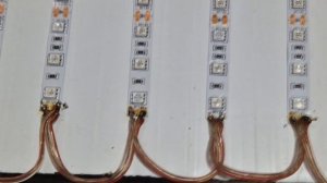 Светильник для рассады из светодиодной ленты