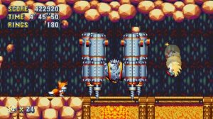 прохождение sonic mania plus 10 серия lawa reef