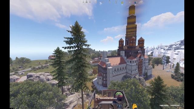 beautiful houses in the RUST game Красивые дома в игре RUST смотреть онлайн
