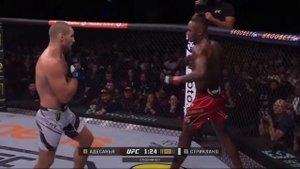 Исраэль Адесанья vs Шон Стрикланд полный бой  - UFC 302