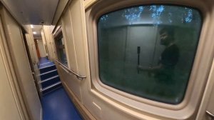 Двухэтажный вагон поезда Москва- Петрозаводск