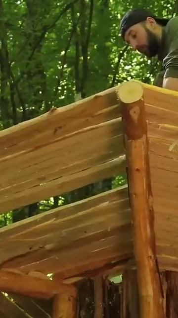 Дом в лесу Подмосковье бушкрафт смотреть онлайн