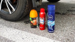 Эксперимент с автомобилем! Краш тест vs Давить колесом Дезодорант Old Spice, Освежитель воздуха и др