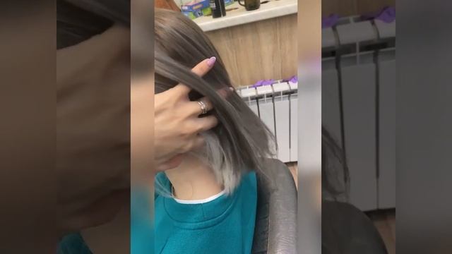 Растяжка волос + вечерняя укладка на длинные волосы