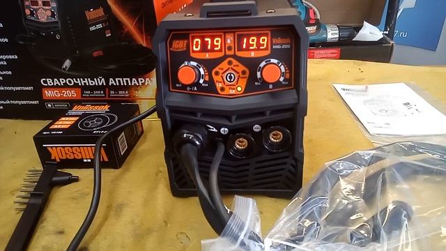 Полуавтомат Vniissok Mig-205 смотреть онлайн