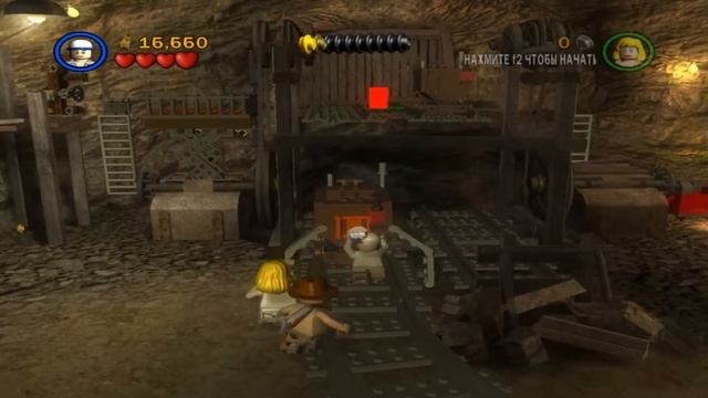 LEGO Indiana Jones: The Original Adventures (PC)-Побег из шахт #11. смотреть онлайн