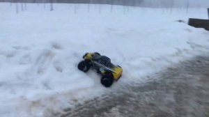 РС Ремо Хобби Ммакс 1/10 RC Mmax пробный заезд ￼ Пиньон 15Т!!