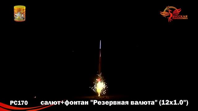 РС170 Резервная валюта (фонтан + 12 залпов салюта)