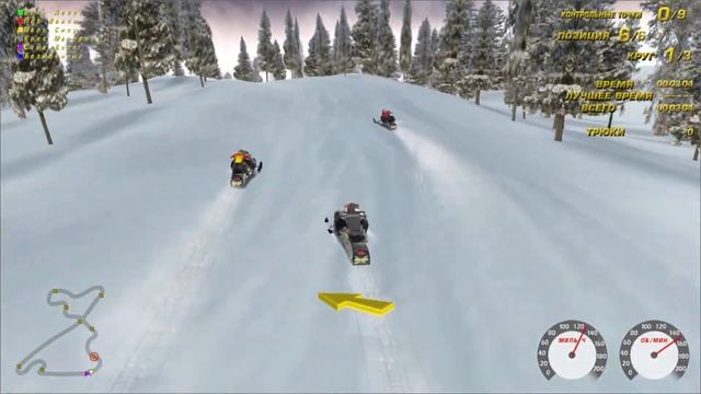 Ski-Doo X-Team Racing 2001  Команда Ski-Doo: Снежный экстрим  Windows