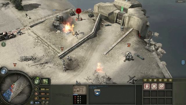 Company of Heroes: Высадка в Нормандии. Часть 16 Шербур