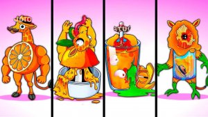 ВАУ! НОВЫЕ СПРУНКИ! Спрунки Ганганцелли Трулала 🍊 Итальянский брейнрот на всех этапах