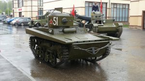 Плавающий танк-разведчик Т-37А, Музей отечественной военной истории, 7 мая 2024