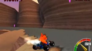 Прохождение игры: Crash Team Racing  15# серия  Собирания кристаллов  #2