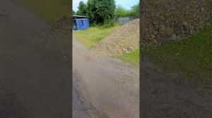 Проклятый и забытый участок дороги на улице Ульяновской в Инзе.😢😱🙈