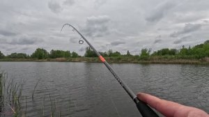 Спиннинг с берега р. Усманка