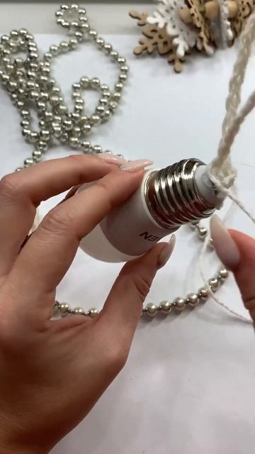 Новогодний ДЕКОР ⭐️ своими руками💫 2. Игрушка из лам смотреть онлайн