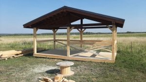 БЕСЕДКА 6×3 СВОИМИ РУКАМИ