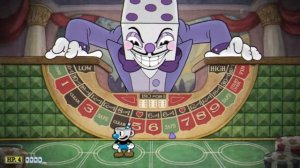 Cuphead ранг S Шестигранный король (King Dice)