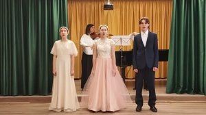 Трио - Костикова Валерия, Ермакова Мария, Стрижак Владимир - Л. Бетховен "O Sanctissima!"