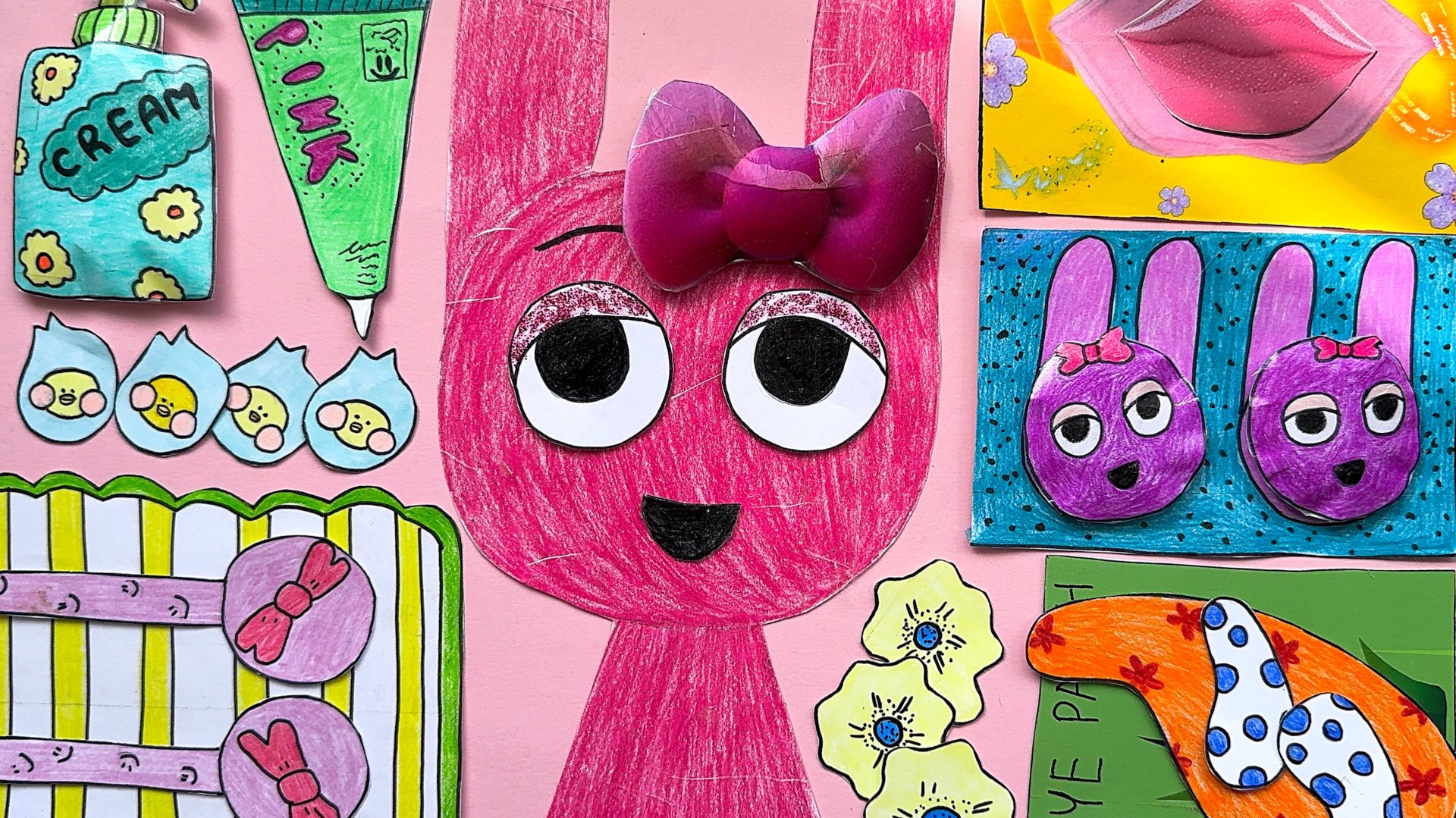 SPRUNKI PINKI / Асмр ухода за собой / КОСМЕТИКА / Спрунки розовая Пинки смотреть онлайн