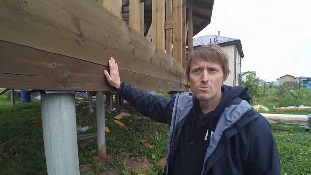Строящийся круглый дом в Поварово. Андрей Ярамиров о фундаменте и каркасе соломенного дома